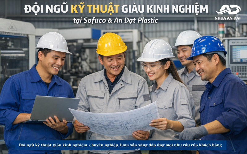 Đội Ngũ Kỹ Thuật Giàu Kinh Nghiệm Tại An Đạt Plastic