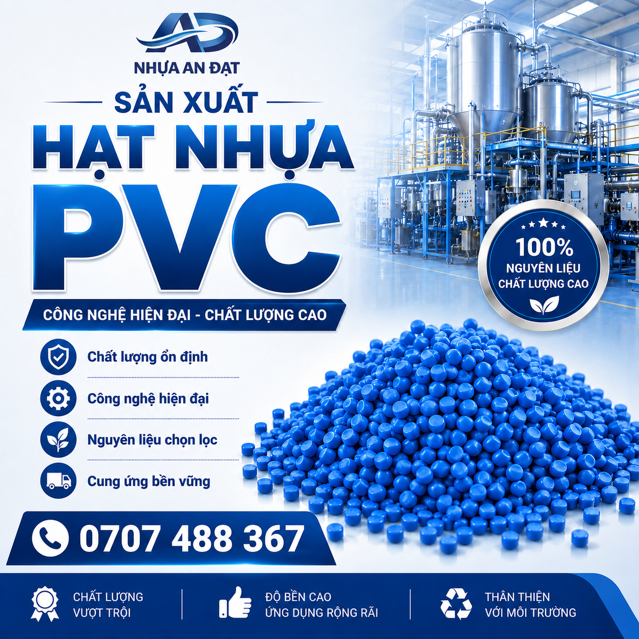SẢN XUẤT HẠT NHỰA PVC