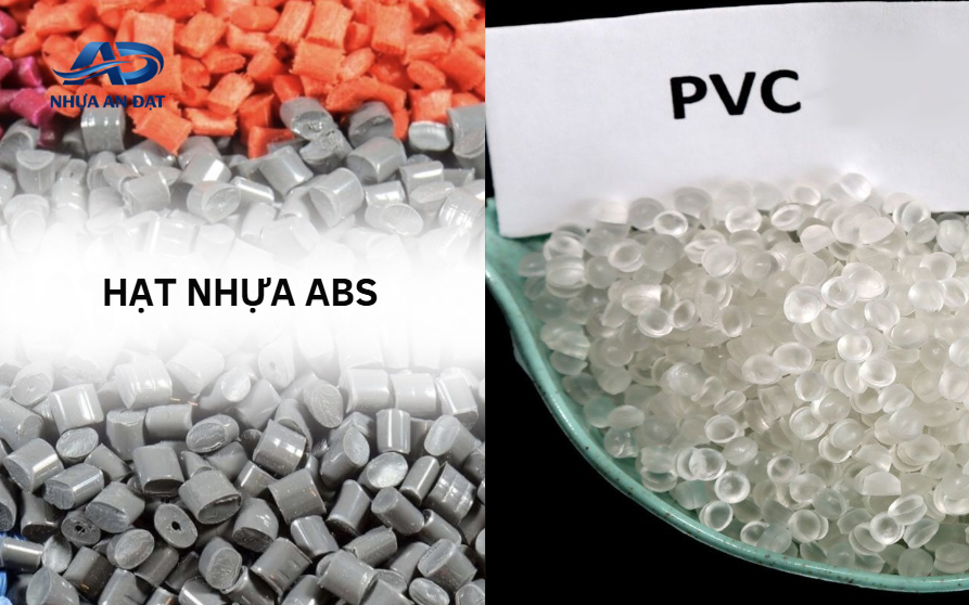 Nhựa PVC và nhựa ABS khác nhau thế nào về độ cứng, bề mặt, va đập?