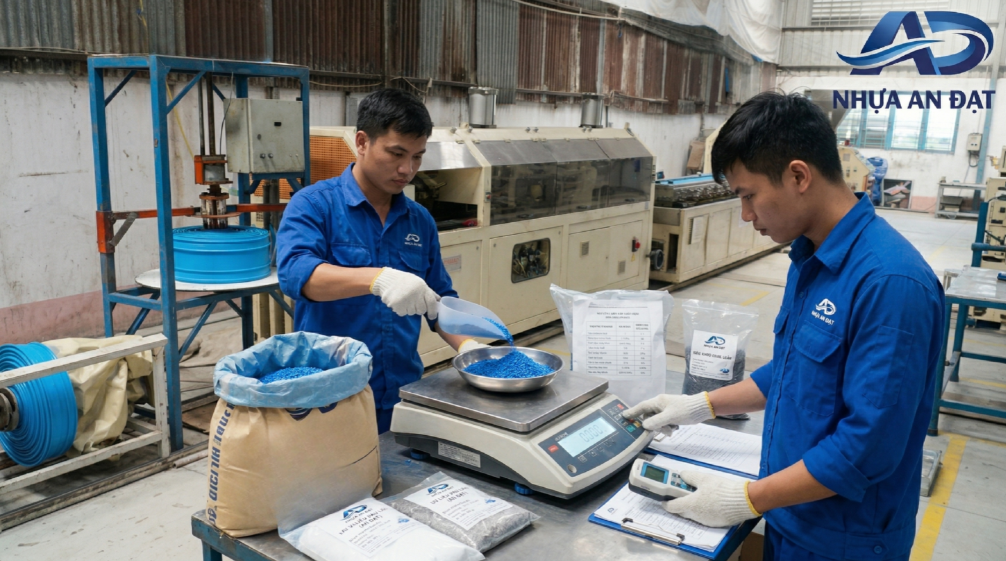 Phối trộn nguyên liệu hạt nhựa PVC quan trọng thế nào trong sản xuất?