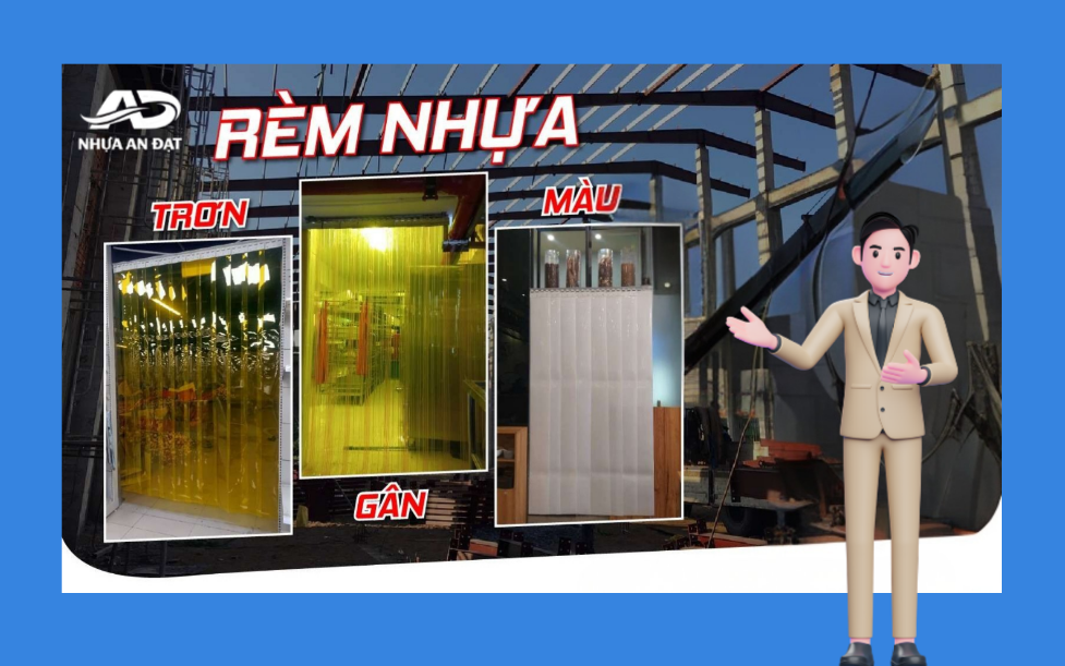 Các loại rèm nhựa PVC phổ biến và cách chọn đúng theo từng nhu cầu
