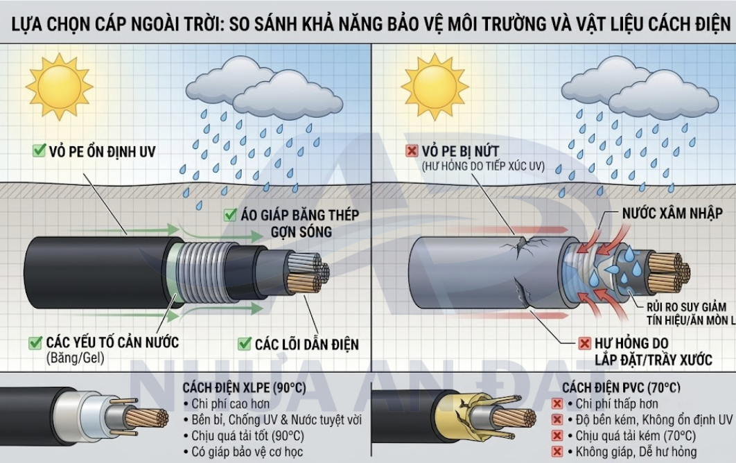 PVC Compound Chịu UV Cho Dây Điện Ngoài Trời: Những Điều Cần Biết