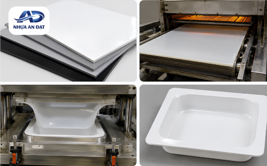 Tiêu Chuẩn Chọn PVC Compound Cho Công Nghệ Cán Màng Định Hình (Thermoforming)