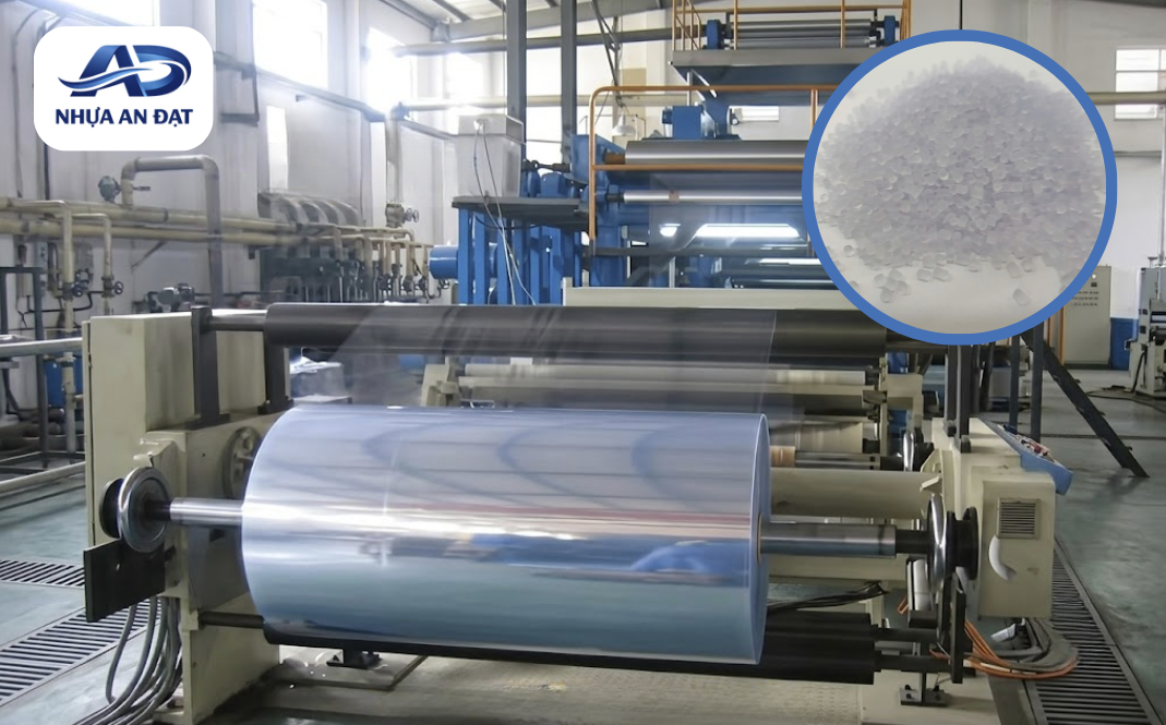 Hạt Nhựa PVC Nguyên Sinh Có Lợi Gì Khi Sản Xuất Màng PVC?