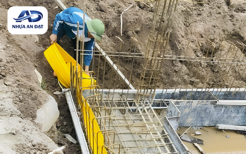 Băng cản nước cho khe co giãn và khe lún bố trí thế nào?